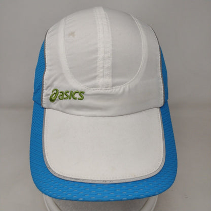 Asics Strapback Hat Multicolor OSFA Adjustable Mesh Trim Embroidered