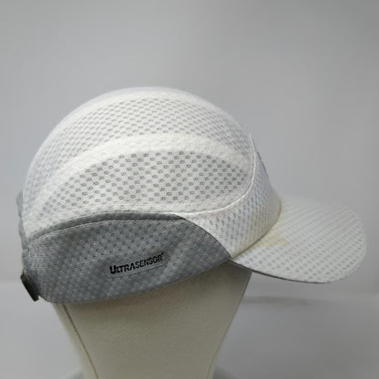 Pearl Izumi 5 Panel White One Size Mesh Breathable Running Cycling Hat
