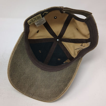 Dri Duck Baseball Cap Brown One Size Wildlife Series Hunting Dog Ducks Hat