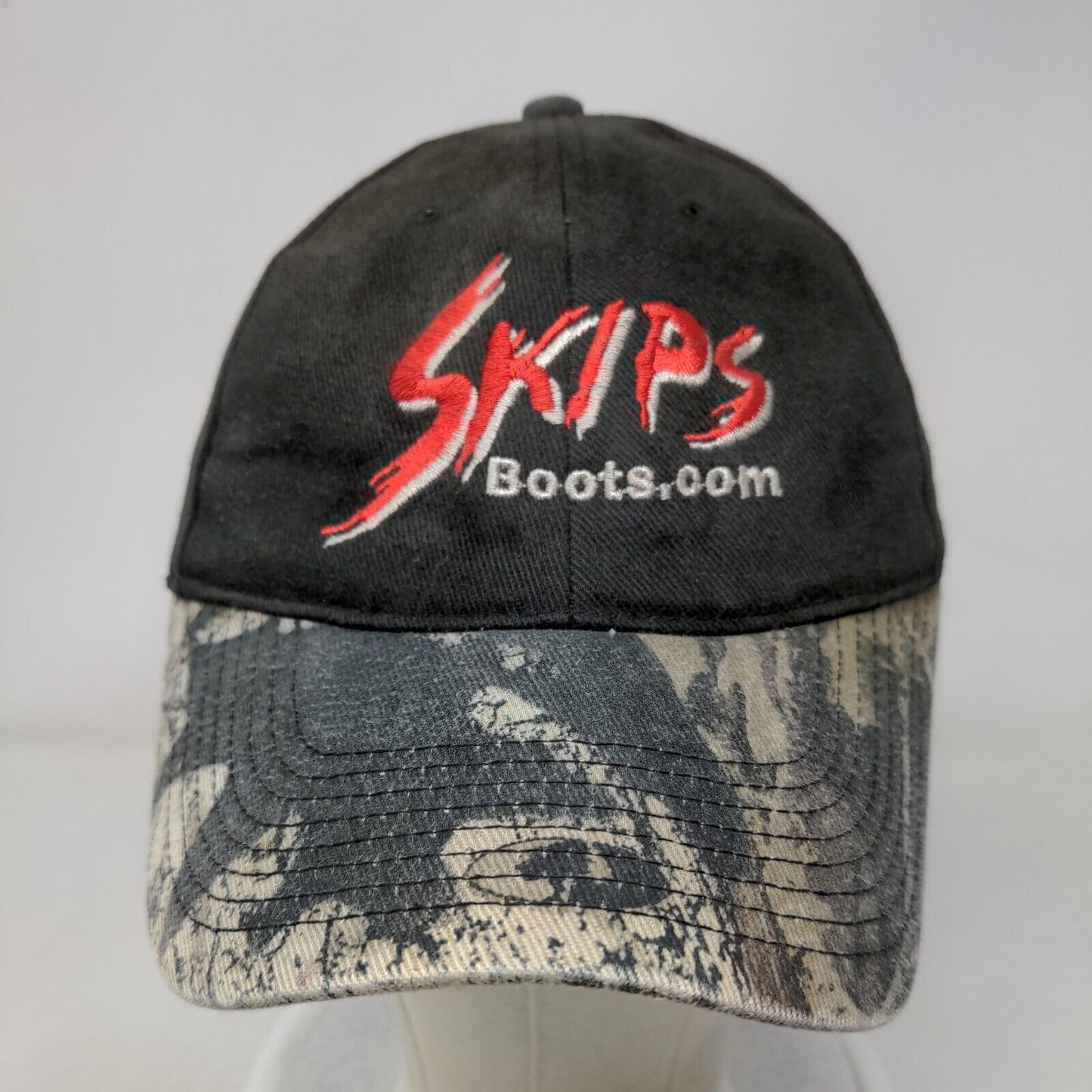 Skips Boots.com Strapback Hat Multi One Size Embroidered 6 Panel Daystone