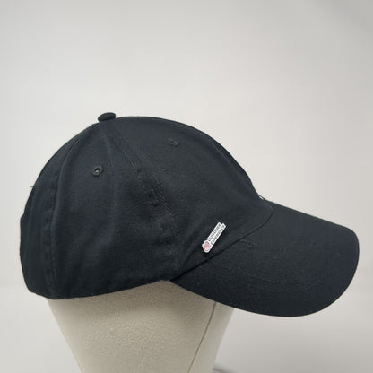 Crumbl Spell Out Slideback Hat Black One Size Adjustable Vent Holes