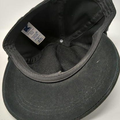 K Accessories 5 Panel Hat Black One Size Sequin Front Strapback Recycled Cap
