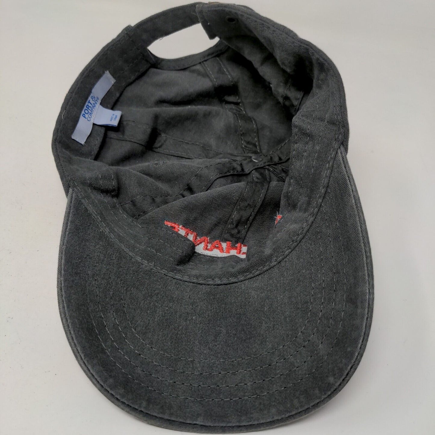 Port Authority Men's Slideback Hat Gray Adjustable Merchants Fleet Management