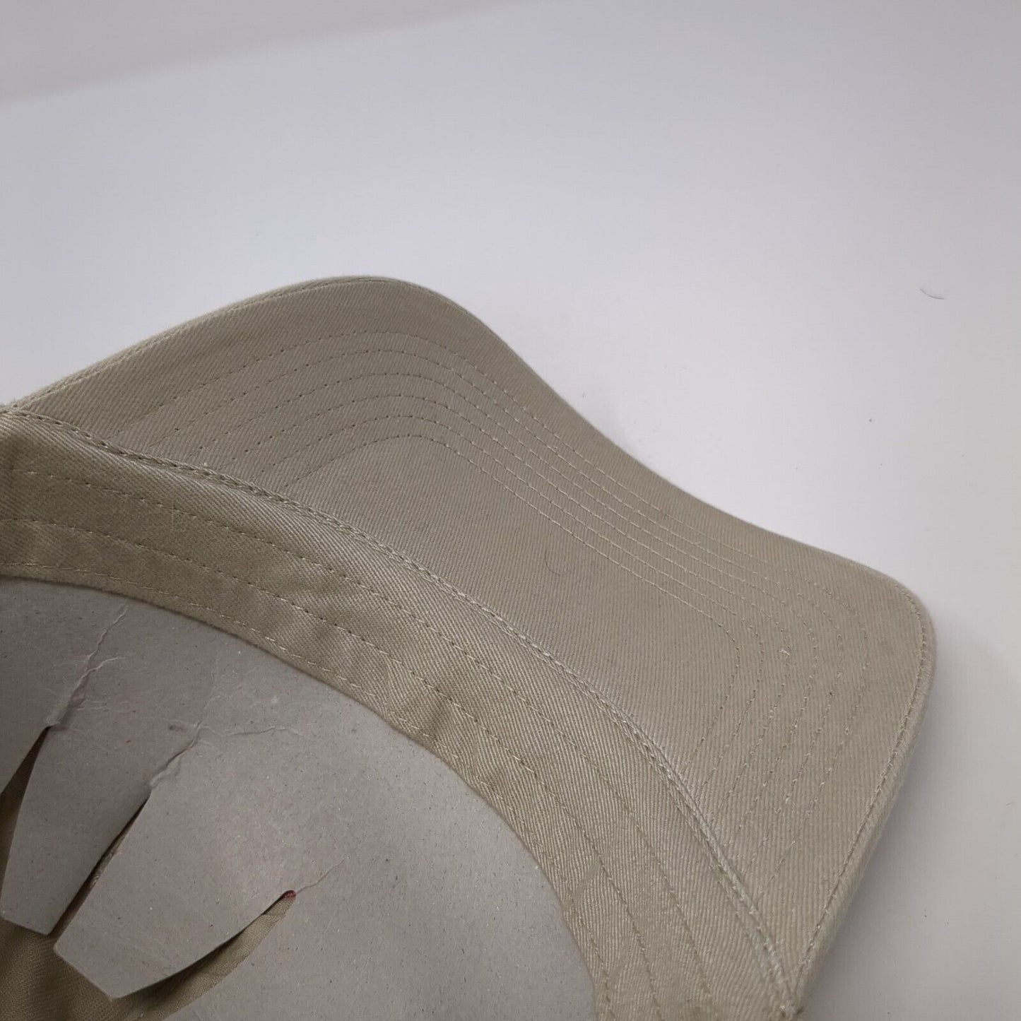 PAWS Performance Animal Welfare Society Strapback Hat Beige One Size Adjustable