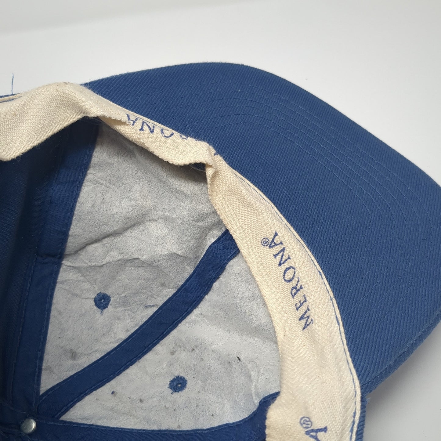 Merona Slideback Hat Blue One Size Adjustable Solid 6 Panel Blank