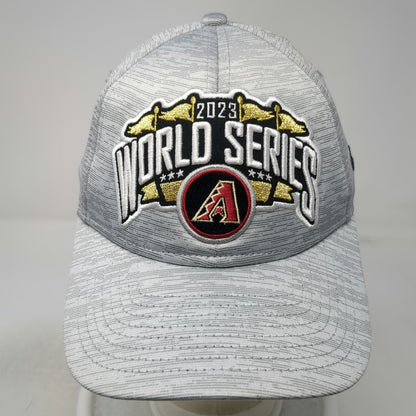 Arizona Diamondbacks MLB New Era Snapback Gray OSFM 2023 World Series Hat Champs