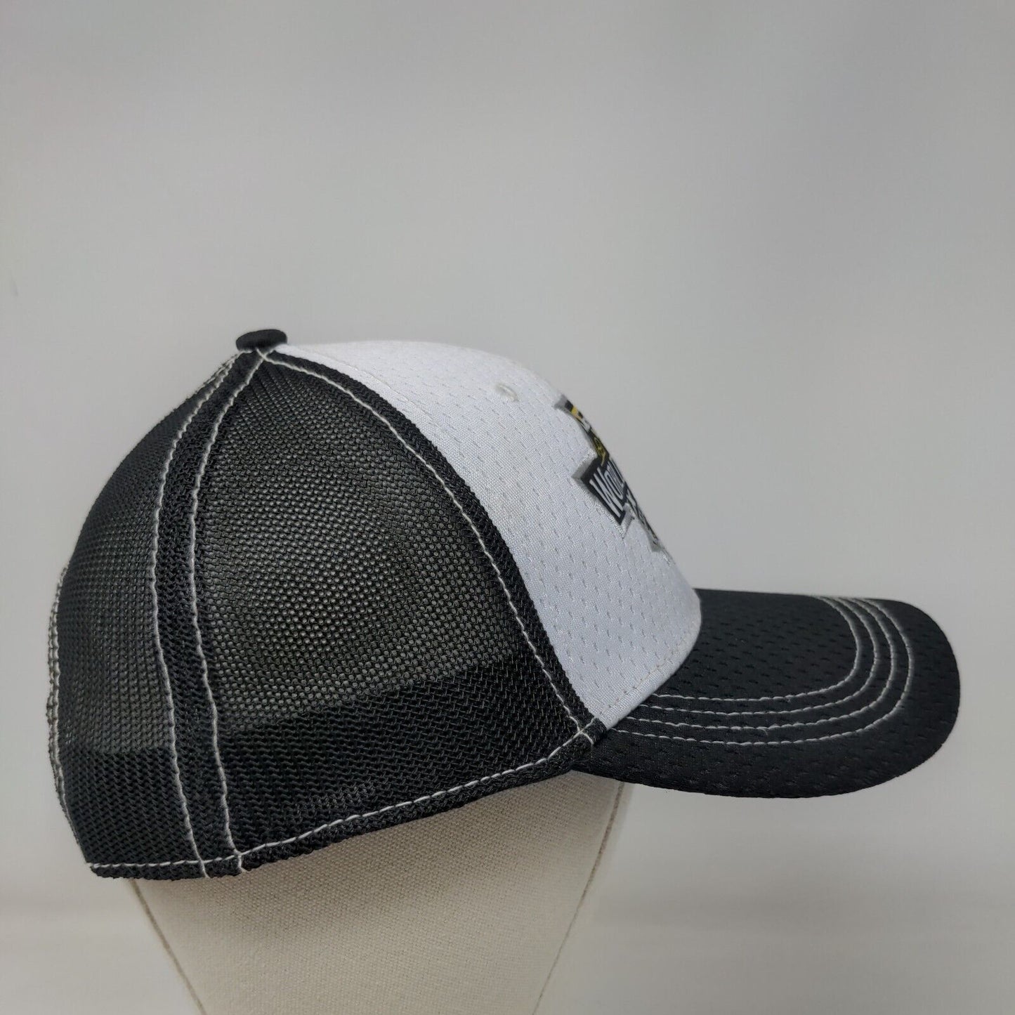 Monster Jam World Finals XXII Nashville Snapback Hat Black OSFM Mesh Back