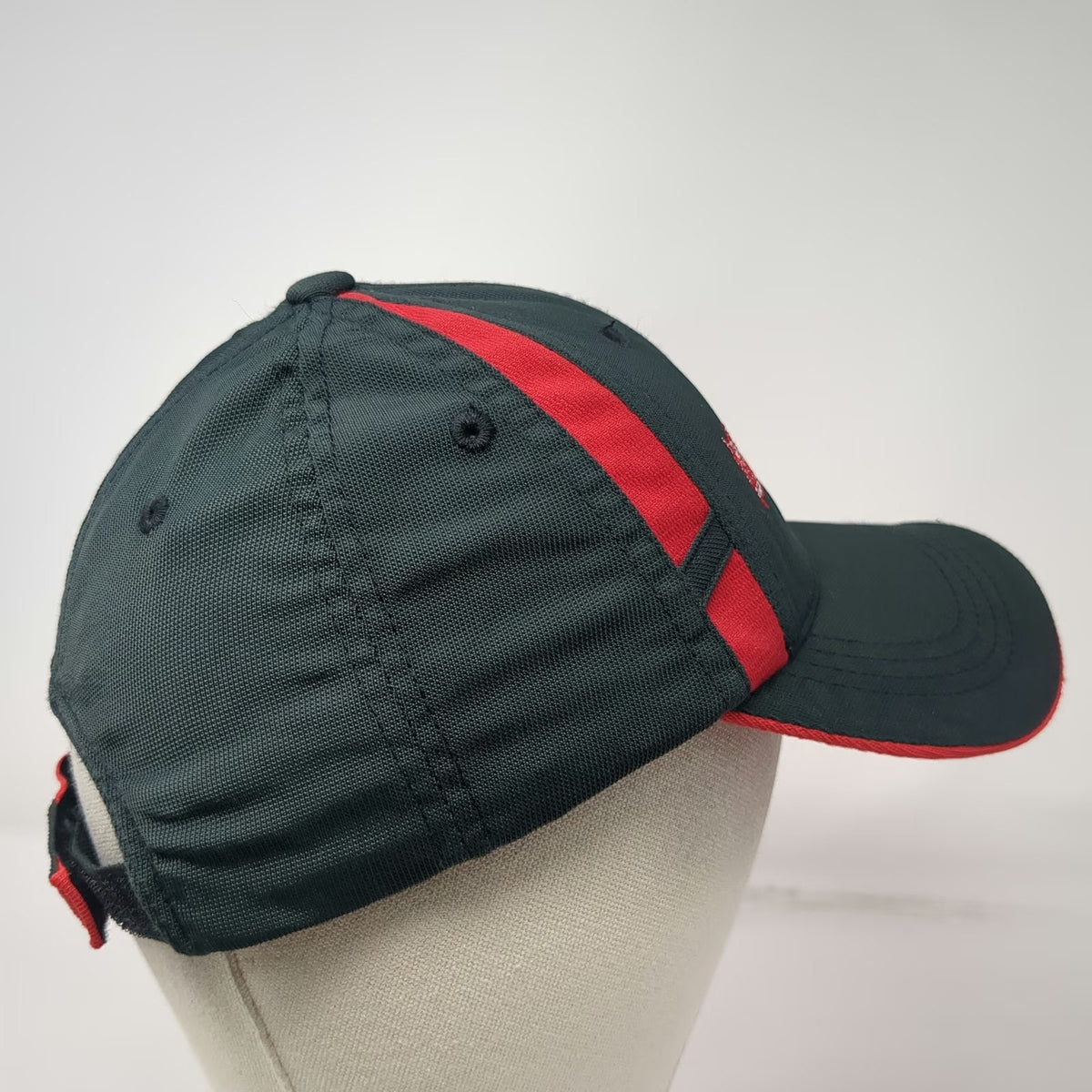 Sport-Tek Kenworth Sales Company Black Red Hat One Size Baseball Cap Strapback