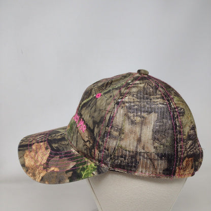 Hell I'm Just Me Strapback Hat Camouflage OSFM Adjustable Embroidered Signatures
