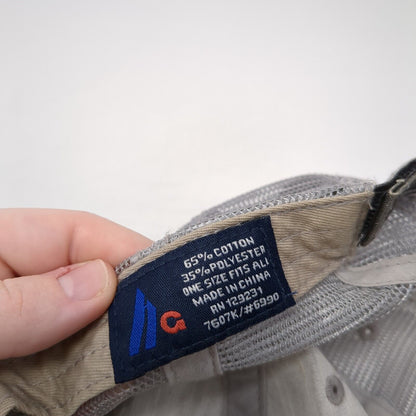 Missouri Tie Strapback Mesh Back Trucker Hat Gray One Size Adjustable