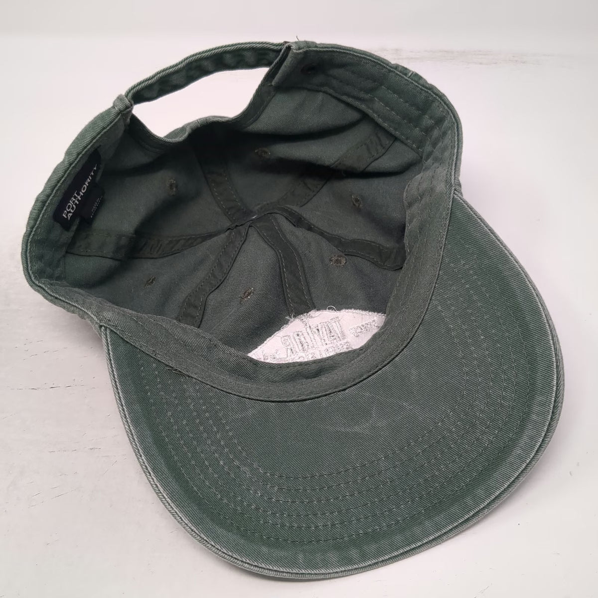 Port Authority Baseball Cap Green One Size Taylor Shellfish Farms Slideback Hat