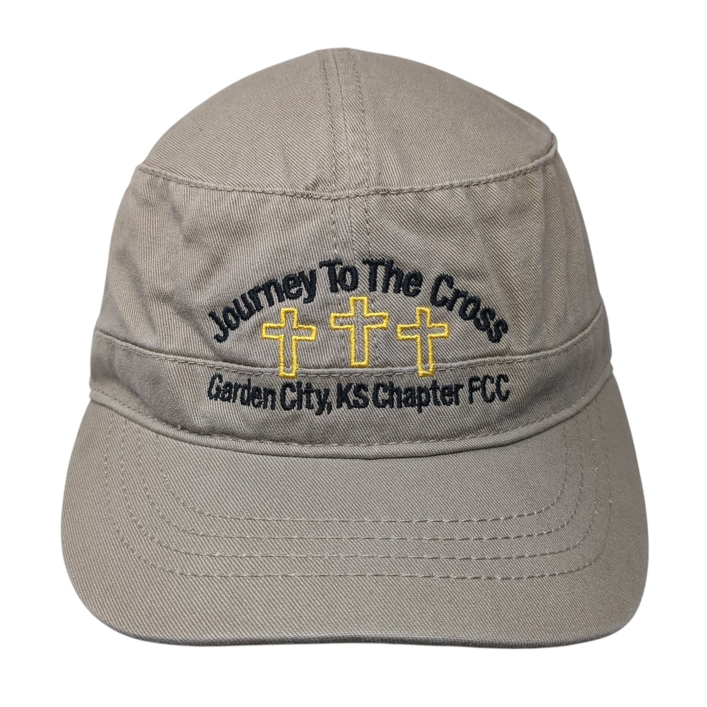 Journey To The Cross Garden City KS Chapter FCC Army Cap Brown One Size Otto