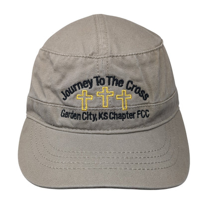 Journey To The Cross Garden City KS Chapter FCC Army Cap Brown One Size Otto