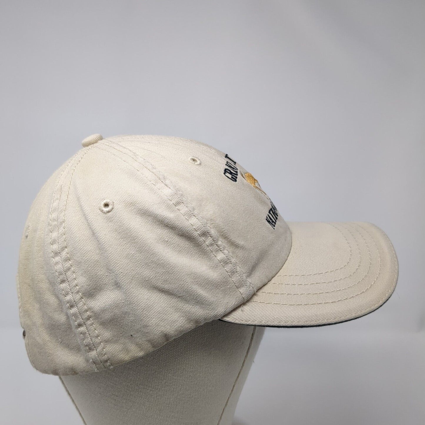 Grand Teton National Park Leave No Trace Slideback Hat Tan One Size Adjustable