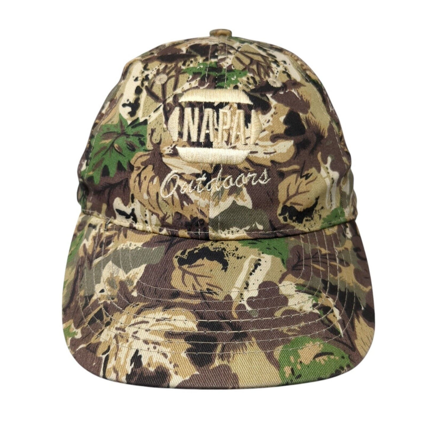 NAPA Outdoors Strapback Hat Camo One Size Hunting 6 Panel Adjustable