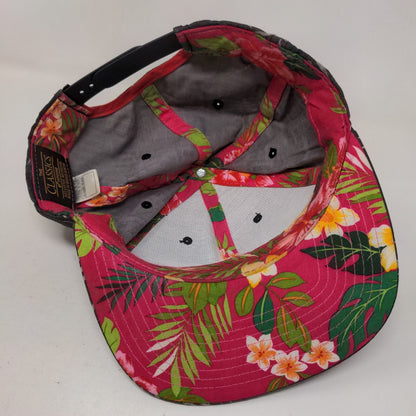 Hurley Snapback Hat Multi One Size Waves Adjustable 6 Panel Yupoong