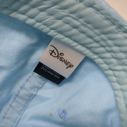 Disney Baseball Cap Blue One Size Stitch Pineapple Embroidered Slideback Hat