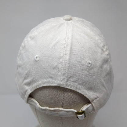 Dogtown St. Louis Slideback Hat White One Size Adjustable Embroidered Cotton