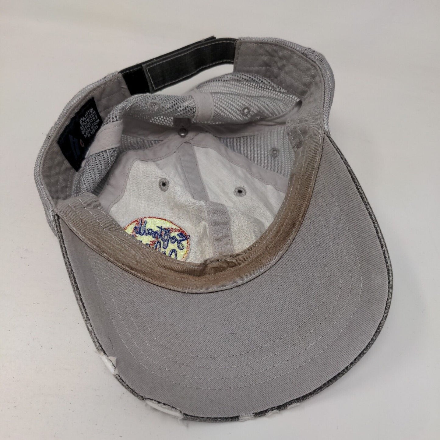 Softball Mom Strapback Mesh Back Trucker Hat Gray OSFA Colorblock HG