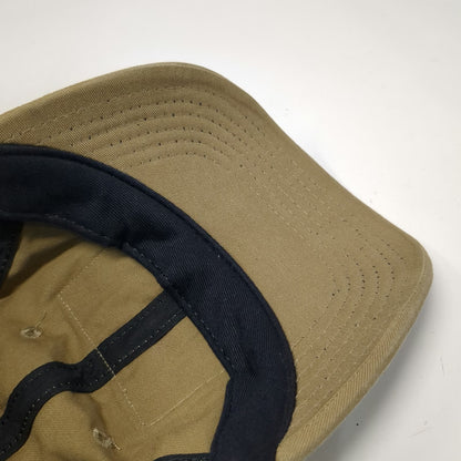 AmeriCap Baseball Cap Brown One Size Strapback USA Made Tactical Patch Hat