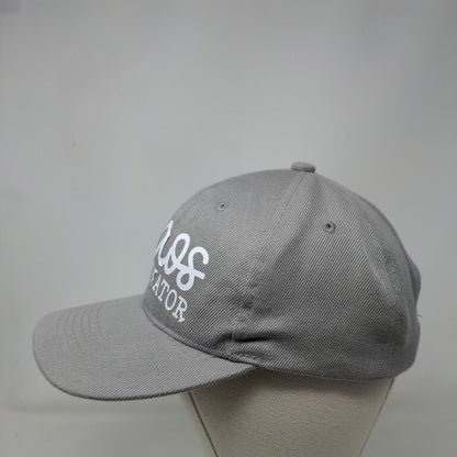 Chaos Coordinator Strapback Hat Gray One Size Adjustable Vent Holes