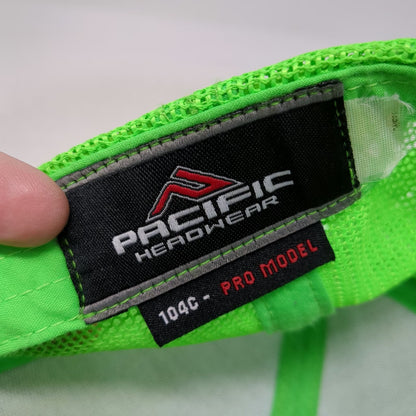 Pacific Headwear Trucker Hat Black Green One Size Welding Services Snapback Hat