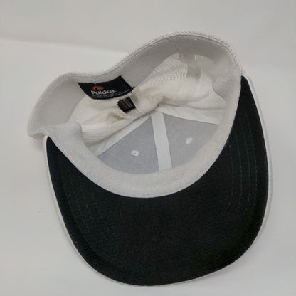 Jug Mountain Ranch Fitted Mesh Back Trucker Hat White S/M Pukka