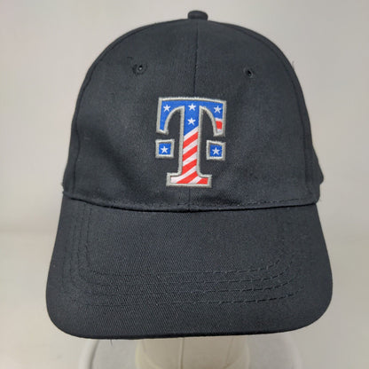 T-Mobile Strapback Hat Black One Size Embroidered Patriotic Camo