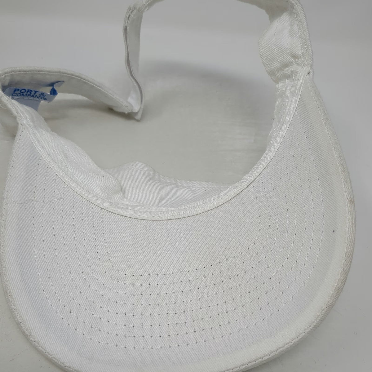 Port & Company Visor White One Size SW Opportunity Tournament Idaho Pizza Hat