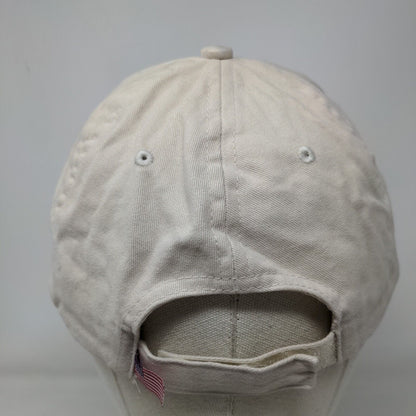 Dillon & Company Strapback Hat Cream One Size Adjustable Bayside
