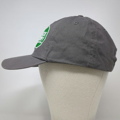 Quick Dry Solutions Green Gray Baseball Cap One Size Adjustable Slideback Hat