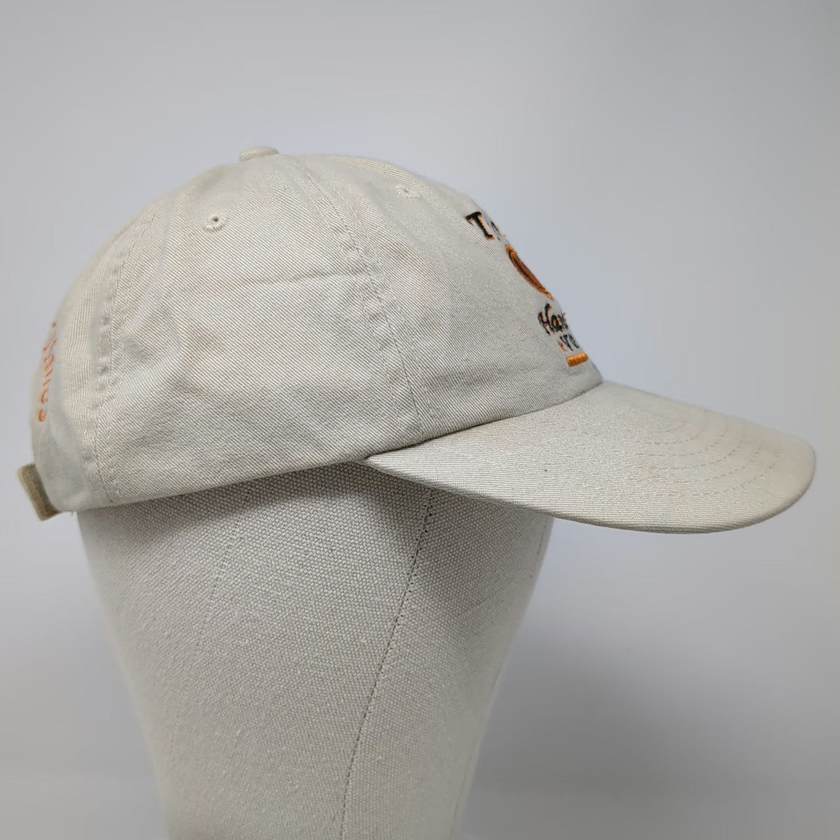 Titos Vodka Baseball Cap Beige One Size Strapback Distilled 6 Times Logo hat