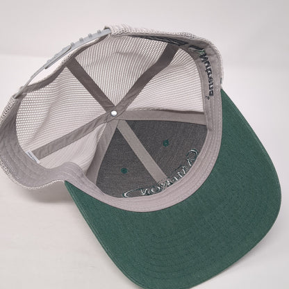 Cameron Co-Op Snapback Trucker Hat Green Large Embroidered Mesh Back Richardson
