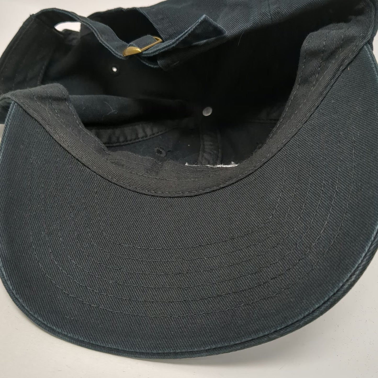 Brooklyn Basketball Nets Black One Size Adjustable Baseball Cap Strap Logo hat