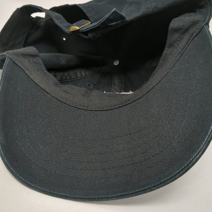 Brooklyn Basketball Nets Black One Size Adjustable Baseball Cap Strap Logo hat