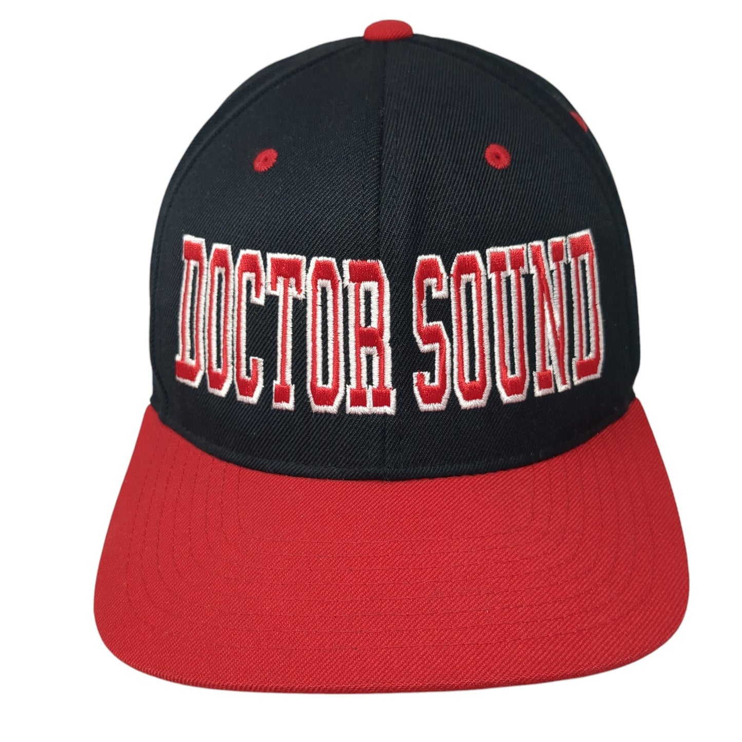Doctor Sound Snapback Hat Multi One Size Adjustable Embroidered Lids