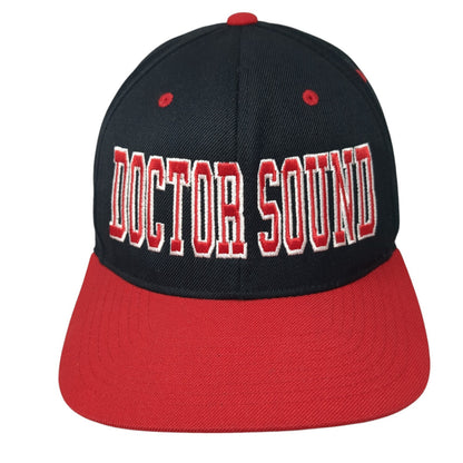Doctor Sound Snapback Hat Multi One Size Adjustable Embroidered Lids