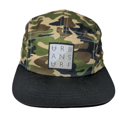 Urban Surf Strapback Hat Camouflage One Size Adjustable Strapback Vented Holes