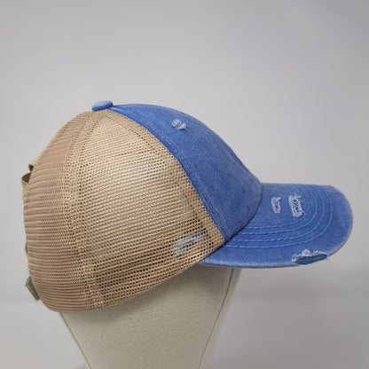 Idaho City Grocery Trucker Hat Multicolor OS Adjustable Distressed Mesh Back