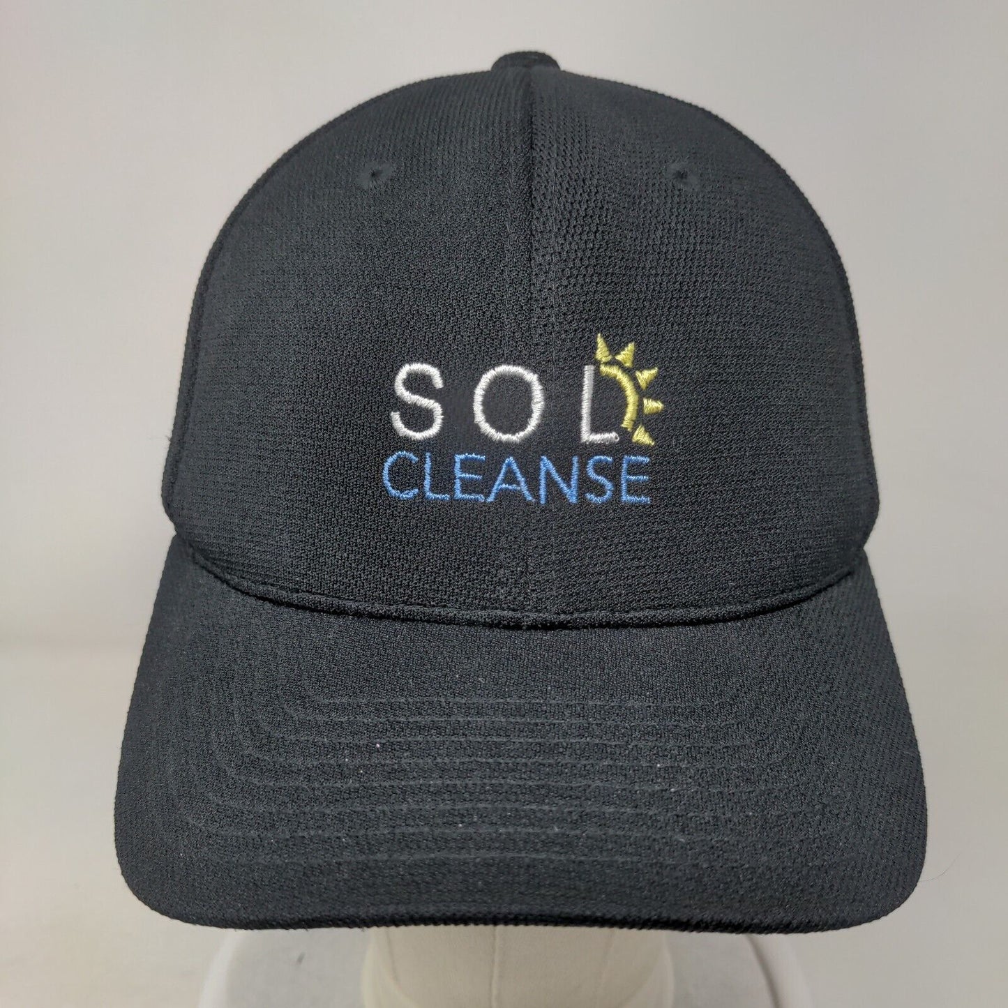 Sod Cleanse Fitted Hat Black S/M Embroidered Flex Fit 6 Panel Yupoong