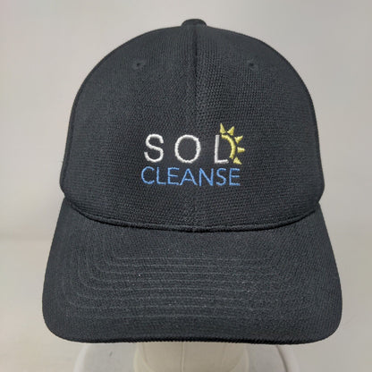 Sod Cleanse Fitted Hat Black S/M Embroidered Flex Fit 6 Panel Yupoong
