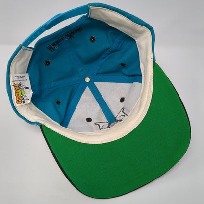 Mickey Mouse Snapback Hat Blue One Size Adjustable Embroidered Goofy's Hat Co
