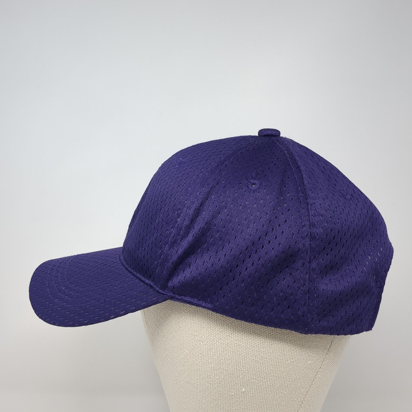 Outdoor Cap Strapback Baseball Cap Purple One Size Adjustable 6 Panel Blank