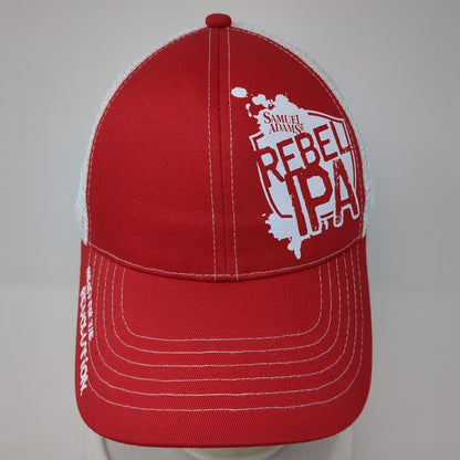 Samuel Adams Rebel IPA Brewed For The Revolution Snapback Trucker Hat Red OS