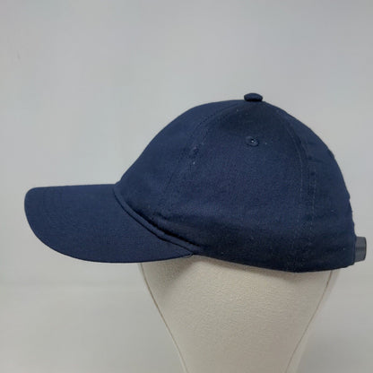 Unbranded Boy's Snapback Hat Blue OSFM Blank Vent Holes Adjustable