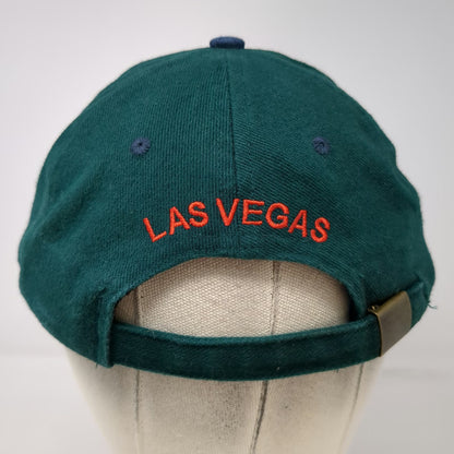 Green Blue Baseball Cap One Size Suncoast Las Vegas Club Denaro Sun Logo Hat