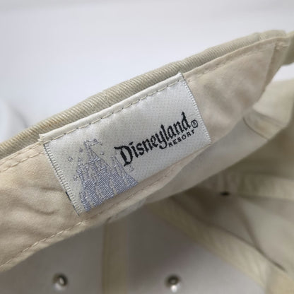Disneyland Resort Mickey Mouse M Beige Blue One Size Baseball Cap Hat Strapback