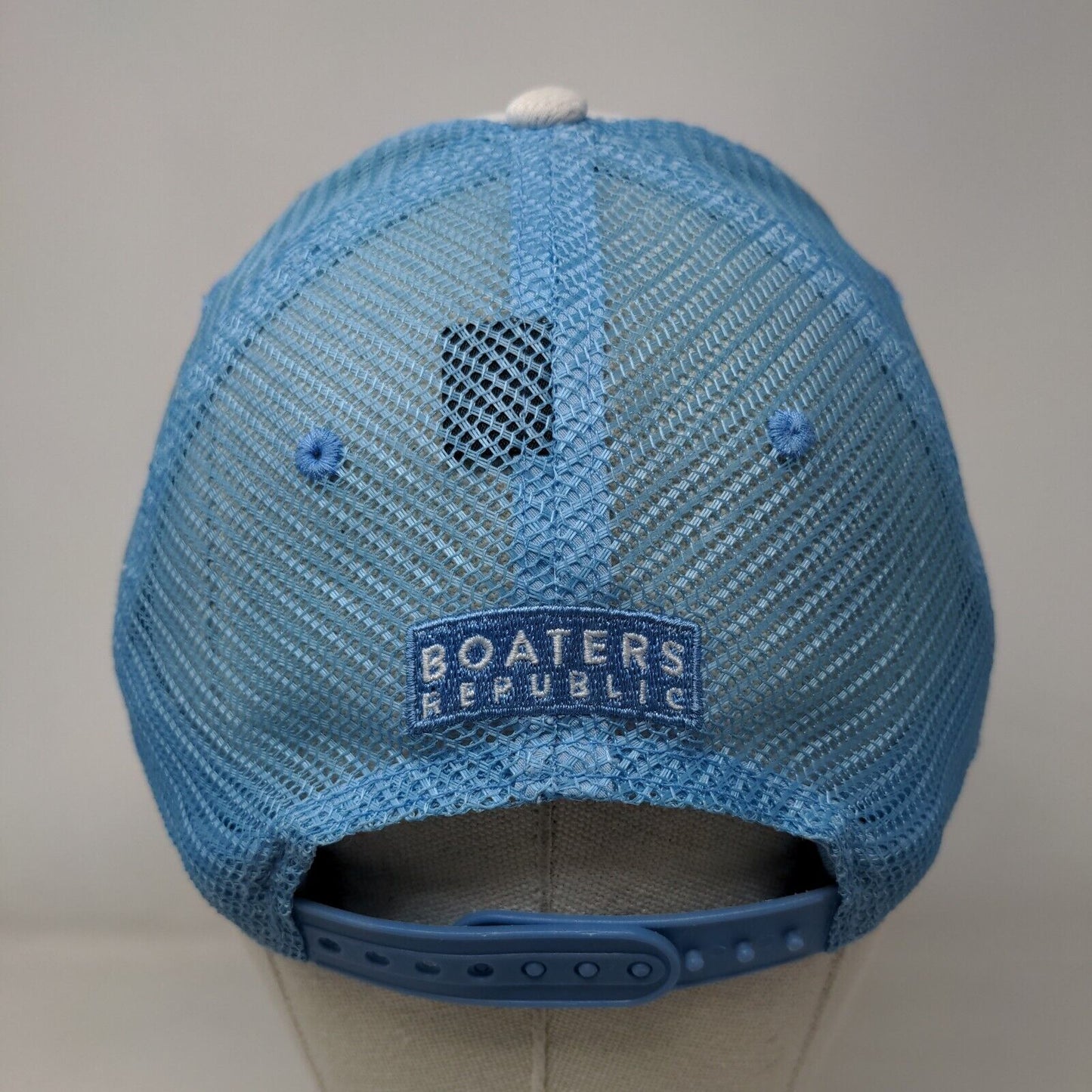 Fish Patch Snapback Mesh Back Trucker Hat Multi One Size Boaters Republic