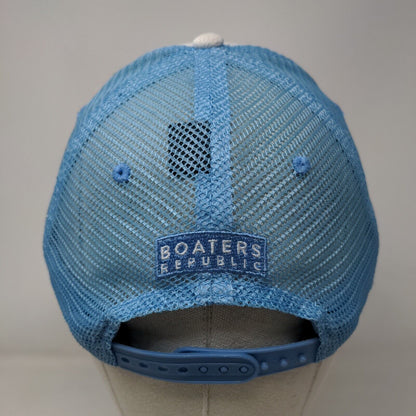 Fish Patch Snapback Mesh Back Trucker Hat Multi One Size Boaters Republic