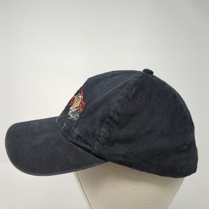 Bugs Bunny Taz Snapback Hat Black One Size Adjustable Looney Tunes